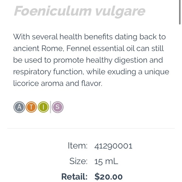 DōTERRA Fennel essential oil NEW!✨♥️ - Picture 6 of 6